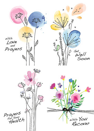 Picture of Simple Wishes Get Well Boxed Cards