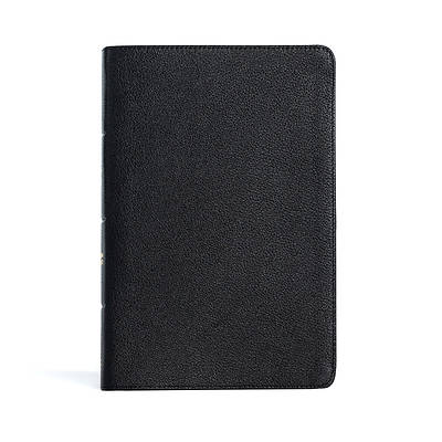 Picture of CSB Giant Print Reference Bible, Black Genuine Leather