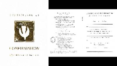 Picture of UCC Confirmation Certificate with Inclusive Language