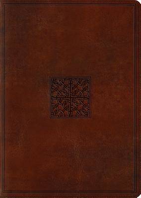Picture of ESV Study Bible, Large Print (Trutone, Walnut, Celtic Imprint Design)