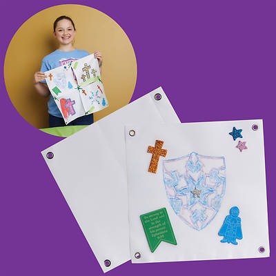 Picture of Vacation Bible School (VBS) 2020 Knights of North Castle Patchwork Tapestry (Pkg of 12)