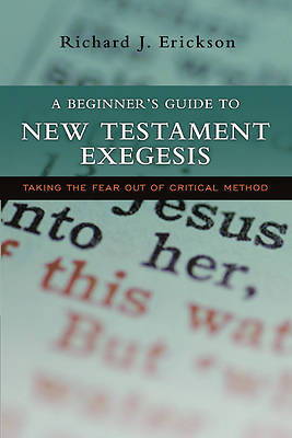 Picture of A Beginner's Guide to New Testament Exegesis