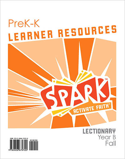 Picture of Spark Lectionary PreK-K Learner Leaflet Year B Fall