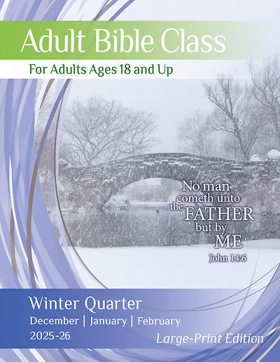 Union Gospel Adult Bible Student Large Print Winter 2025-26