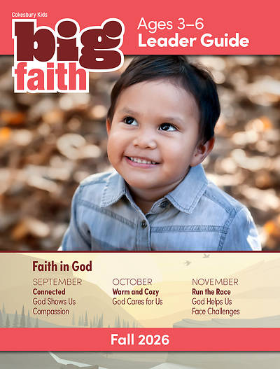 Picture of Cokesbury Kids Big Faith Fall 2026 Leader Guide Ages 3-6