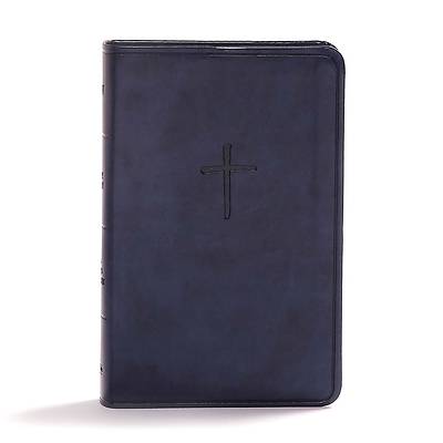 Picture of CSB Compact Bible, Navy Leathertouch, Value Edition