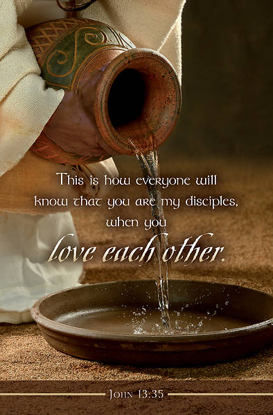 Picture of Love Each Other Maundy Thursday Bulletin (Pkg of 50)