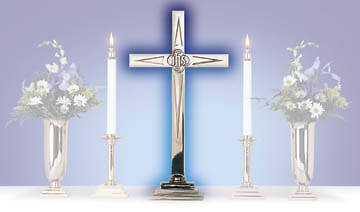 Picture of Sudbury IHS Star Altar Cross