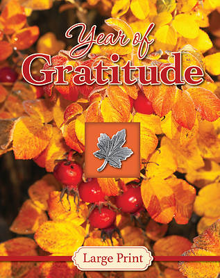 Picture of Year of Gratitude - Large Print (Daily Prayer Books)