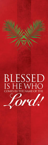 Picture of Passion Cross 2x6 Banner