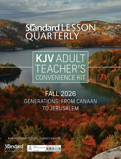 Standard Lesson Quarterly KJV Adult Teacher Kit Fall
