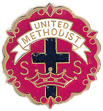 Picture of United Methodist 6 Month Sunday School Attendance Pin