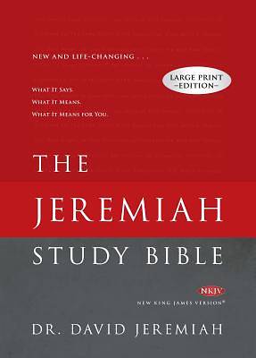 Picture of The Jeremiah Study Bible Large Print Edition