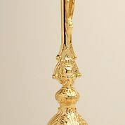 Koleys K860 24K Gold Plated 21 1/4" Altar Crucifix