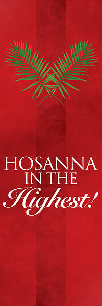 Picture of Passion Cross 18 Inch x 5 Feet Banner