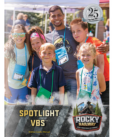 Picture of Vacation Bible School VBS 2021 Rocky Railway Spotlight Leader Manual
