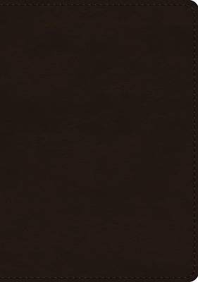 ESV Single Column Journaling Bible, Large Print (Trutone, Deep Brown)