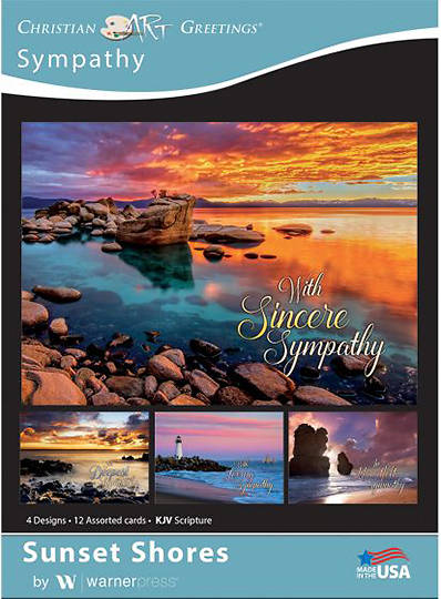 Picture of Sunset Shores Sympathy Boxed Cards