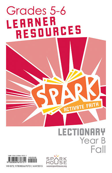 Picture of Spark Lectionary Grade 5-6 Learner Leaflet Year B Fall
