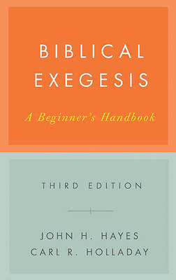 Picture of Biblical Exegesis Third Edition