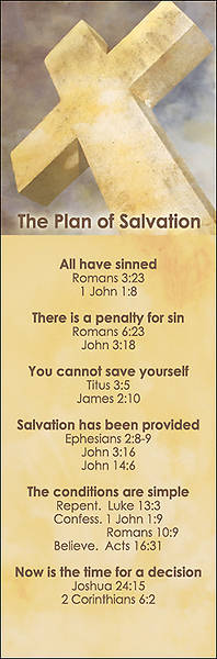 Picture of Plan of Salvation Bookmark - Pack of 25