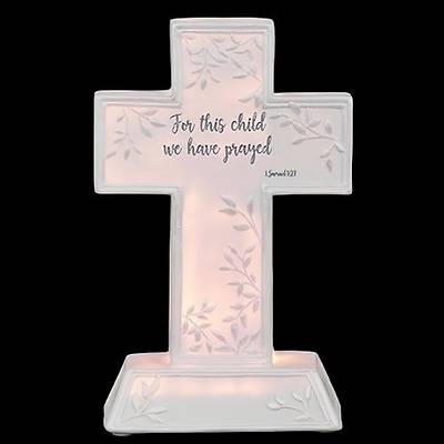 Night Light Cross For This Child I have Prayed