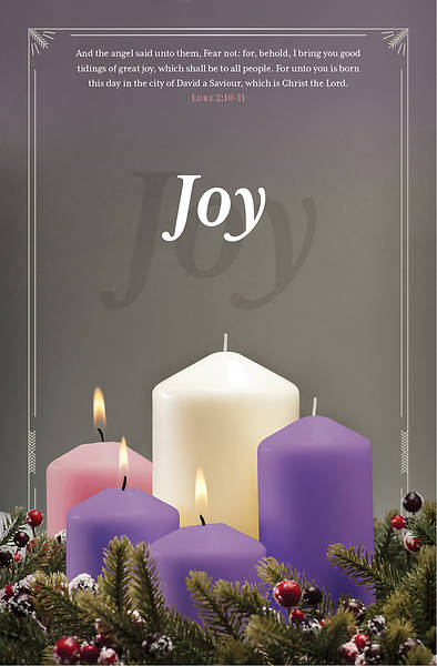 Picture of Joy Advent Regular Size Bulletin