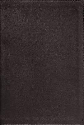 NIV Application Bible, Genuine Leather, Calfskin, Black, Red Letter, Thumb Indexed, Comfort Print