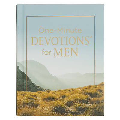 Picture of One-Minute Devotions for Men Hc
