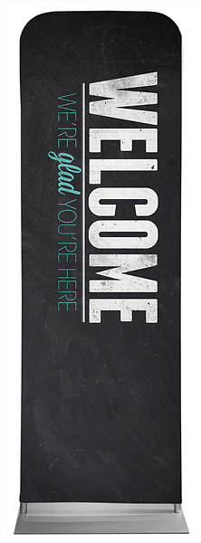 Picture of Slate Welcome Sleeve Banner
