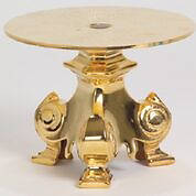 Koleys K861 24K Gold Plated 10 3/4" Candlestick