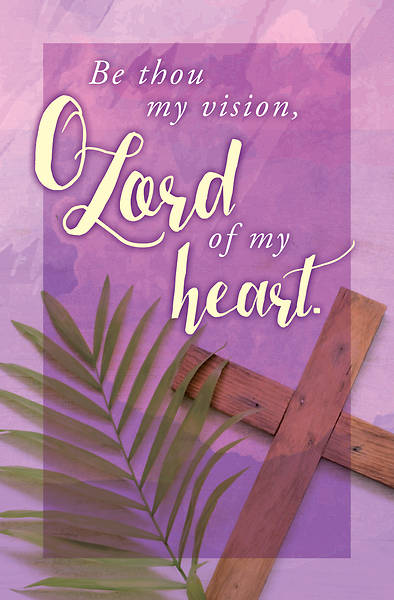 Picture of Be Thou My Vision Lent Bulletin (Pkg of 50)
