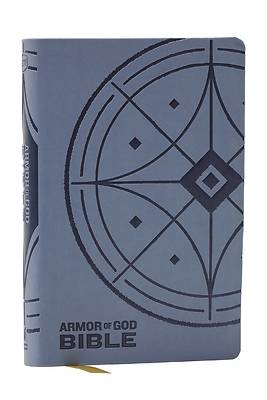 KJV Armor of God Bible, Blue/Gray Leathersoft (Children's Bible, Red Letter, Comfort Print, Holy Bible)