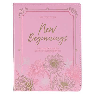 Picture of Devotional New Beginnings Pink Flexcover Feb.