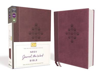 Picture of NRSV Journal the Word Bible, Leathersoft, Burgundy, Comfort Print