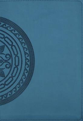 NIV Application Bible, Large Print, Leathersoft, Teal, Red Letter, Comfort Print