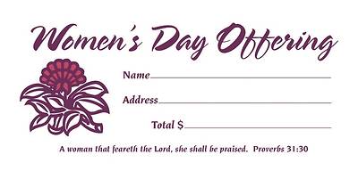 Picture of Women's Day Offering Envelope - Pack of 100