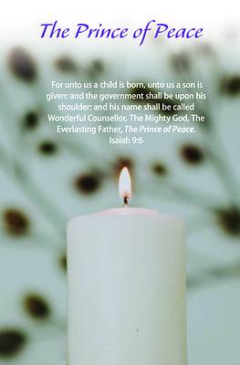 Picture of The Prince of Peace Bulletin (Pkg 100) Advent
