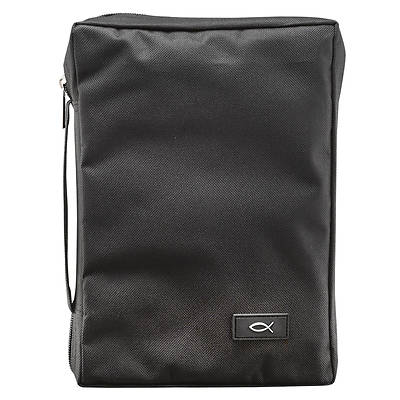 Picture of Bible Cover Medium Black