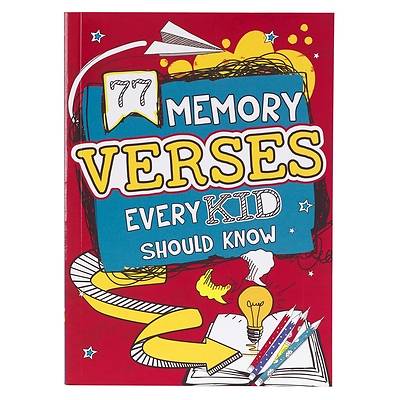 Picture of Book Softcover 77 Memory Verses Every Kid Should Know