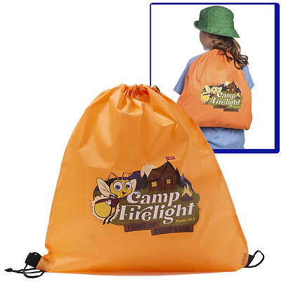 Picture of VBS 2024 Camp Firelight Drawstring Bag w/Logo (Pkg of 6)