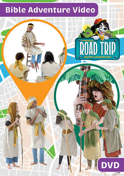 VBS 2025 Road Trip Bible Adventure Video DVD/CD-ROM