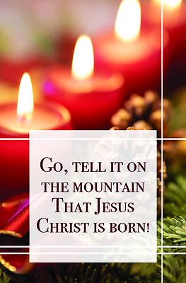 Picture of Go Tell It on the Mountain Bulletin (Pkg 100) Christmas