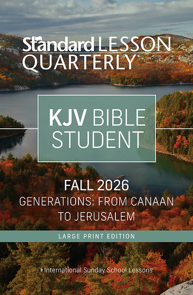Picture of Standard Lesson Quarterly KJV Adult Student Book Large Print Fall
