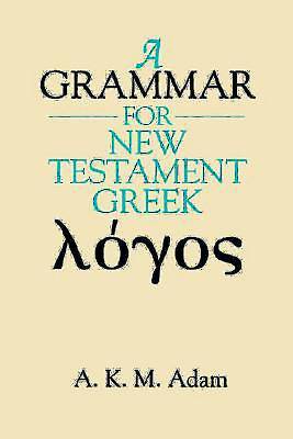 Picture of A Grammar for New Testament Greek