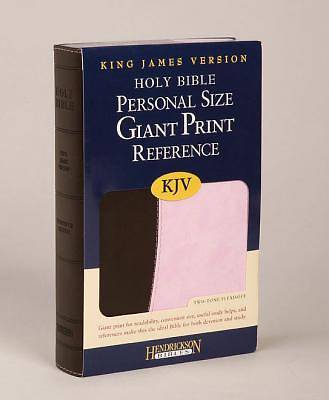 Picture of Personal Size Giant Print Reference Bible-KJV
