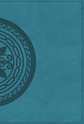 NIV Application Bible, Large Print, Leathersoft, Teal, Red Letter, Thumb Indexed, Comfort Print