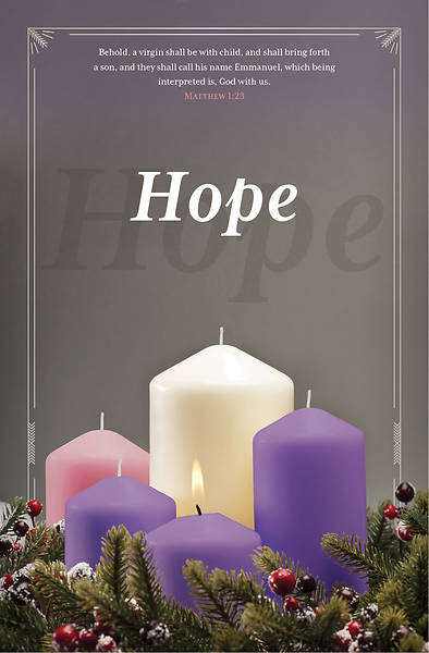 Picture of Hope Advent Regular Size Bulletin