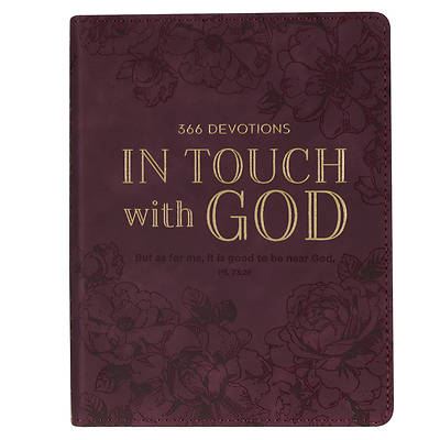 Picture of Devotional in Touch with God Brown Flexcover Jan.