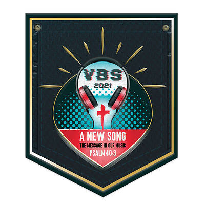 Picture of Vacation Bible School VBS 2021 A New Song The Message in Our Music T-shirt Iron-On